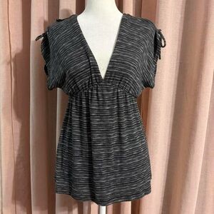 wetseal y2k grunge babydoll top